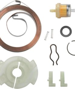 Marsrut Recoil Starter Repair Kit Fit for Lawn Mower 593959 590588 591139 08P502 595355 593961 600E 625EX 550EX 450E 575E 625E 500E 140cc 21" 09P602 093J02 09P702 Engines, Rewind Spring Repair, 10pcs