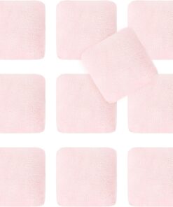 10Pcs Mini Cushions Pink Pillow for Tiny Decoration Furniture Model 1:12 Scale Miniature Dollhouse Sofa Pillows Set Accessories House Decoration Furniture Stuff Doll