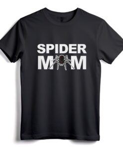 Funny Spider Mom Tee Insect T-Shirt - Cute Arachnid Apparel for Women, Perfect Gift for Bug Lovers